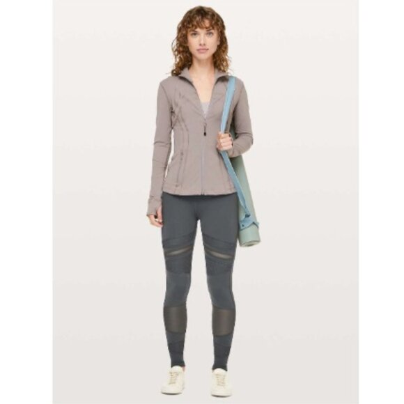 Lululemon Wunder Under High-Rise Tight Mix & Mesh 28", Melanite Grey | Size 4 - Picture 1 of 9